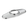 Escutcheon w/ Gasket - 4" - 1 Hole Bathroom & Bar