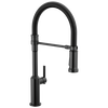 Single Handle Pull-Down Kitchen Faucet With Spring Spout