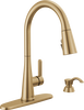 Pull-Down Kitchen Faucet w/Soap (Recertified)