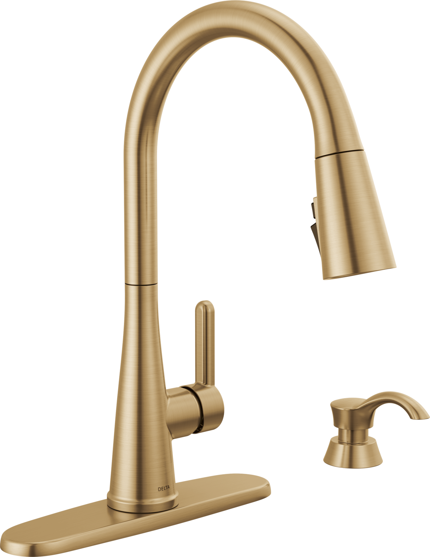 Pull-Down Kitchen Faucet w/Soap (Recertified)