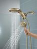 HydroRain&reg; H2Okinetic&reg; 5-Setting Two-in-One Shower Head (Recertified)