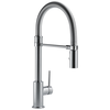 Single-Handle Pull-Down Spring Kitchen Faucet