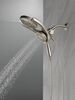 HydroRain&reg; 4-Setting Two-in-One Shower Head (Recertified)