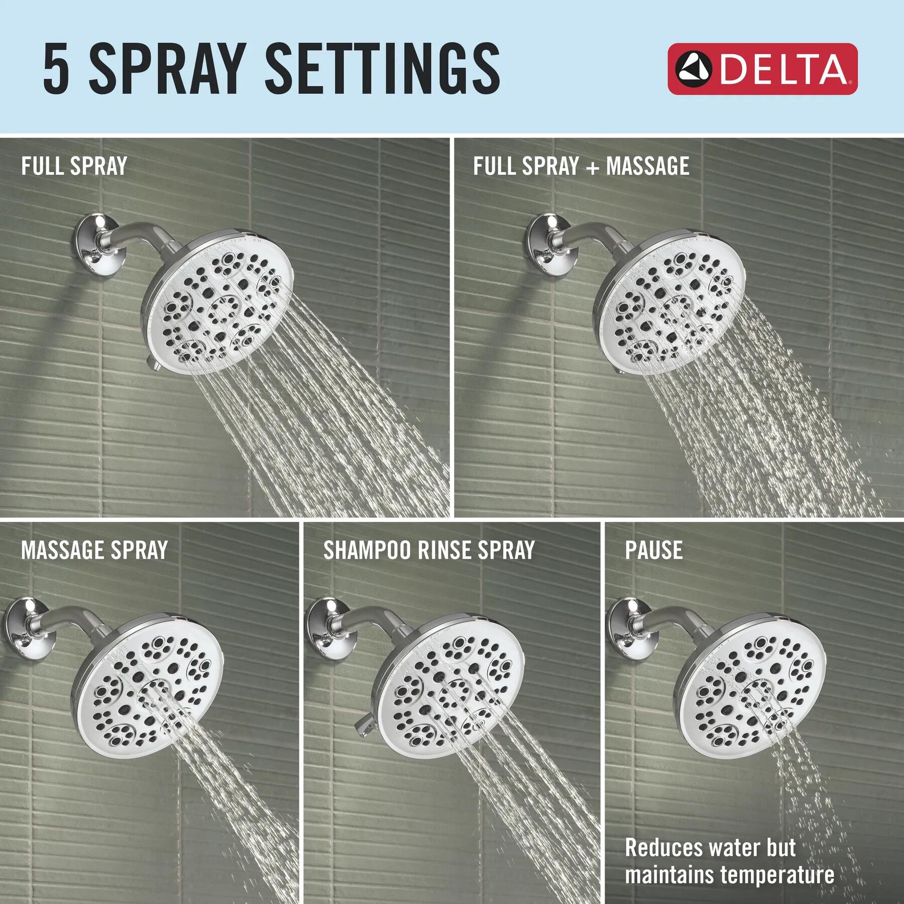 Monitor&reg; 14 Series Tub and Shower