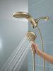 HydroRain&reg; H2Okinetic&reg; 5-Setting Two-in-One Shower Head (Recertified)