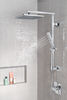 Single-Setting Metal Raincan Shower Head