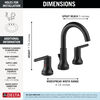 Two Handle Widespread Bathroom Faucet