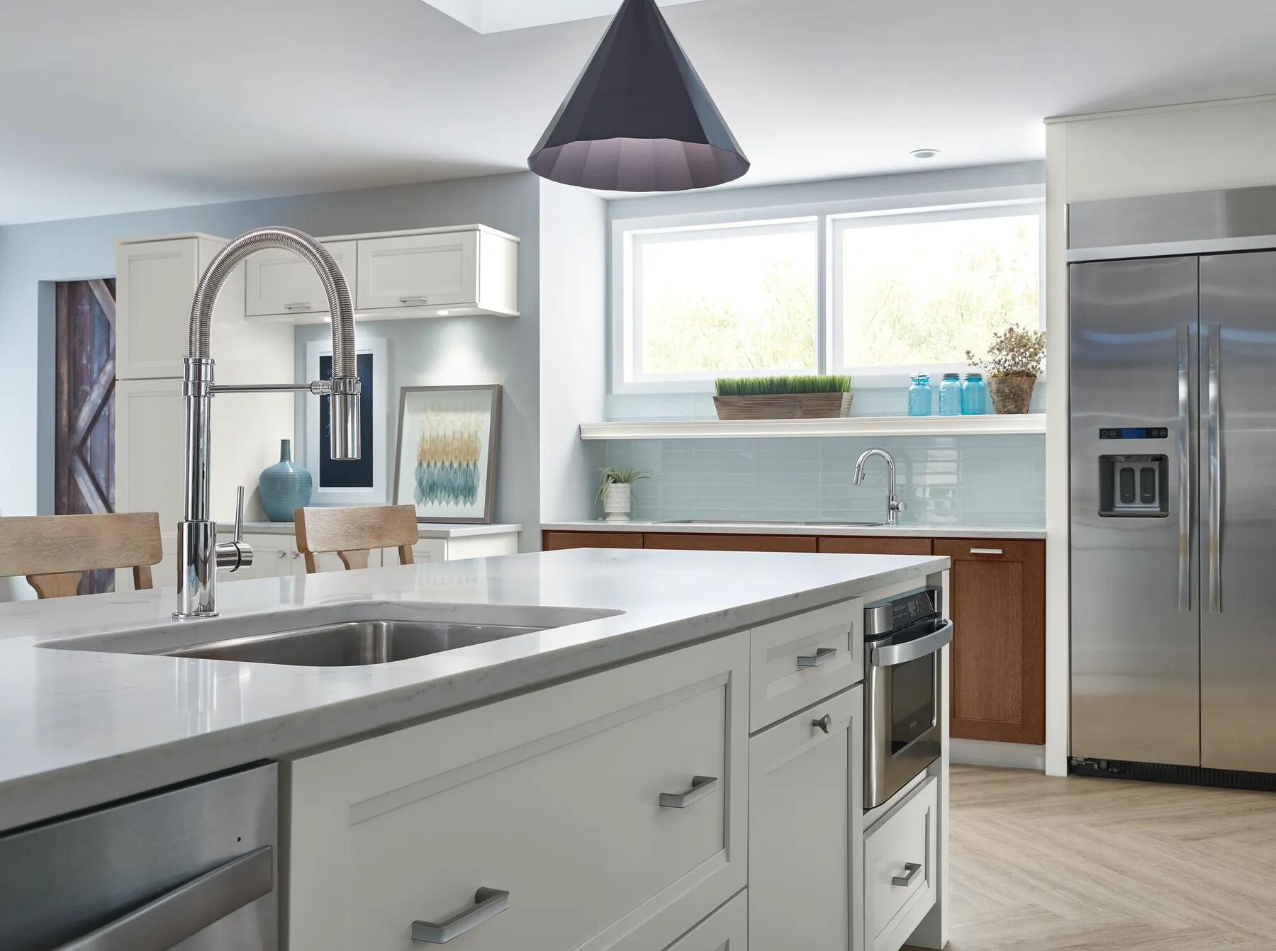 Single Handle Pull-Down Bar / Prep Faucet