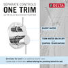 Raincan Shower Rough & Trim w/ HS 14S (Recertified)