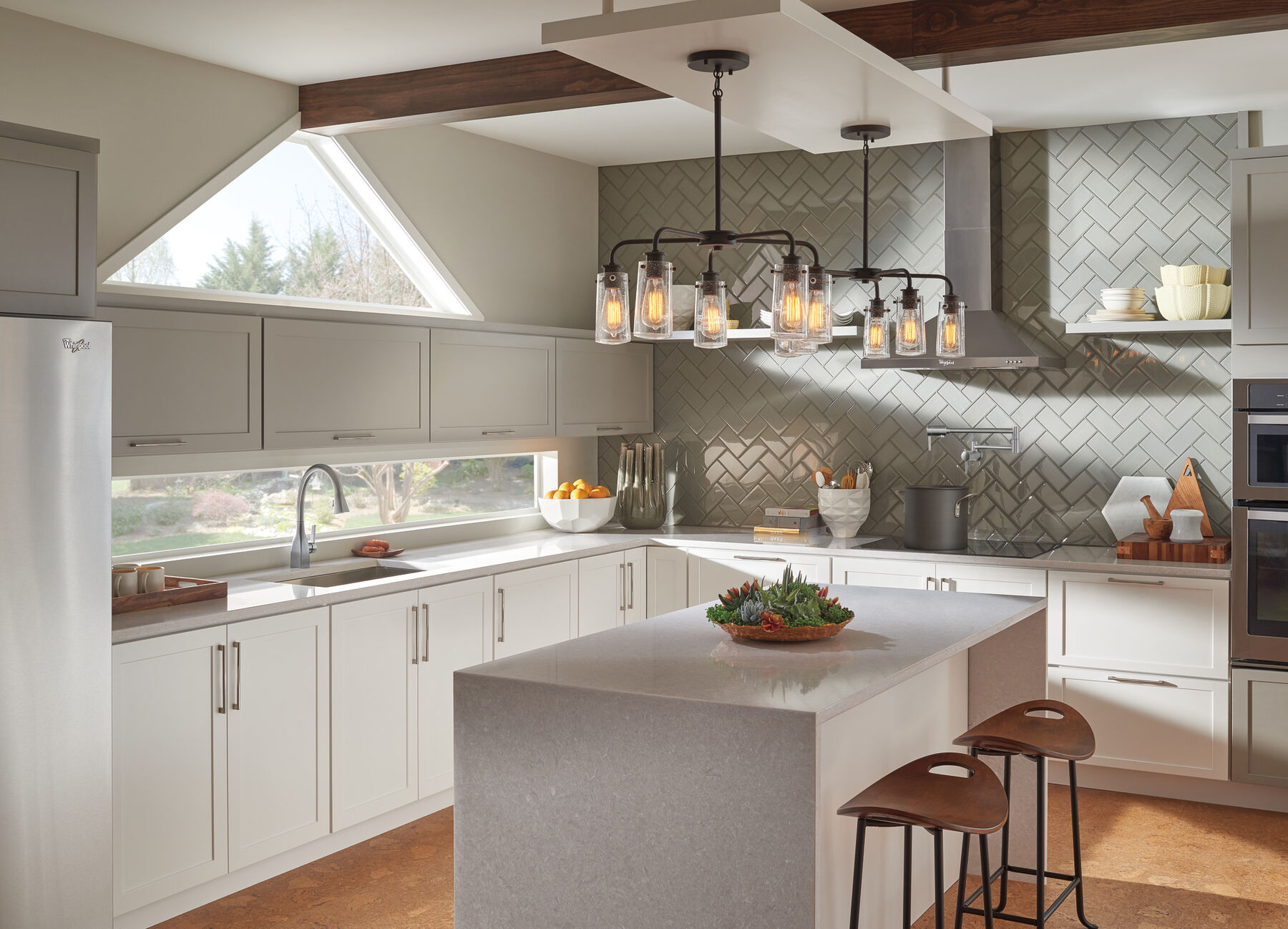 Contemporary Wall Mount Pot Filler