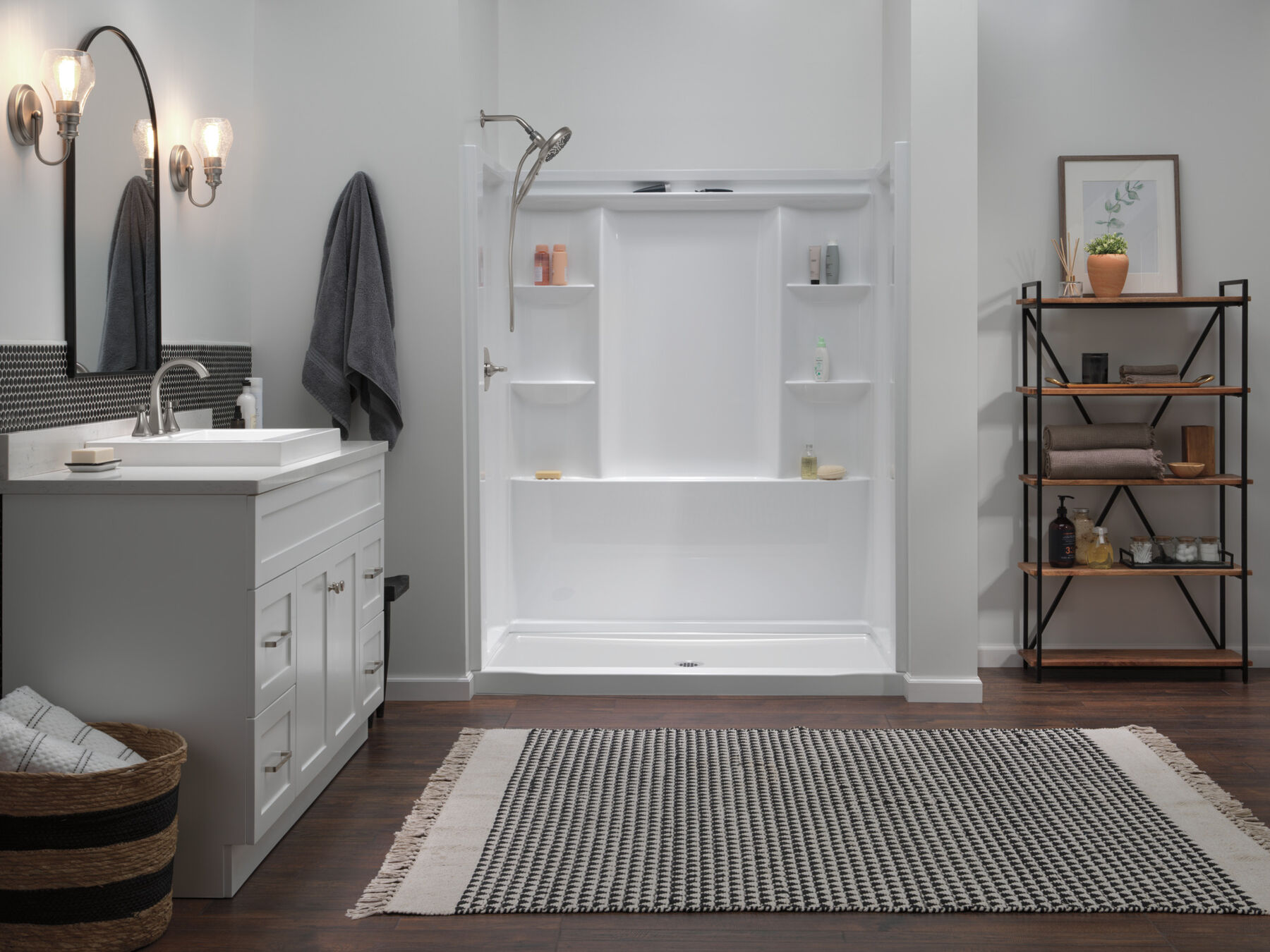 EverEdge Shower Base 60"x32" Center Drain