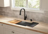 32&rdquo; Workstation Kitchen Sink Undermount Stainless Steel Single Bowl with WorkFlow&trade; Ledge and Accessories