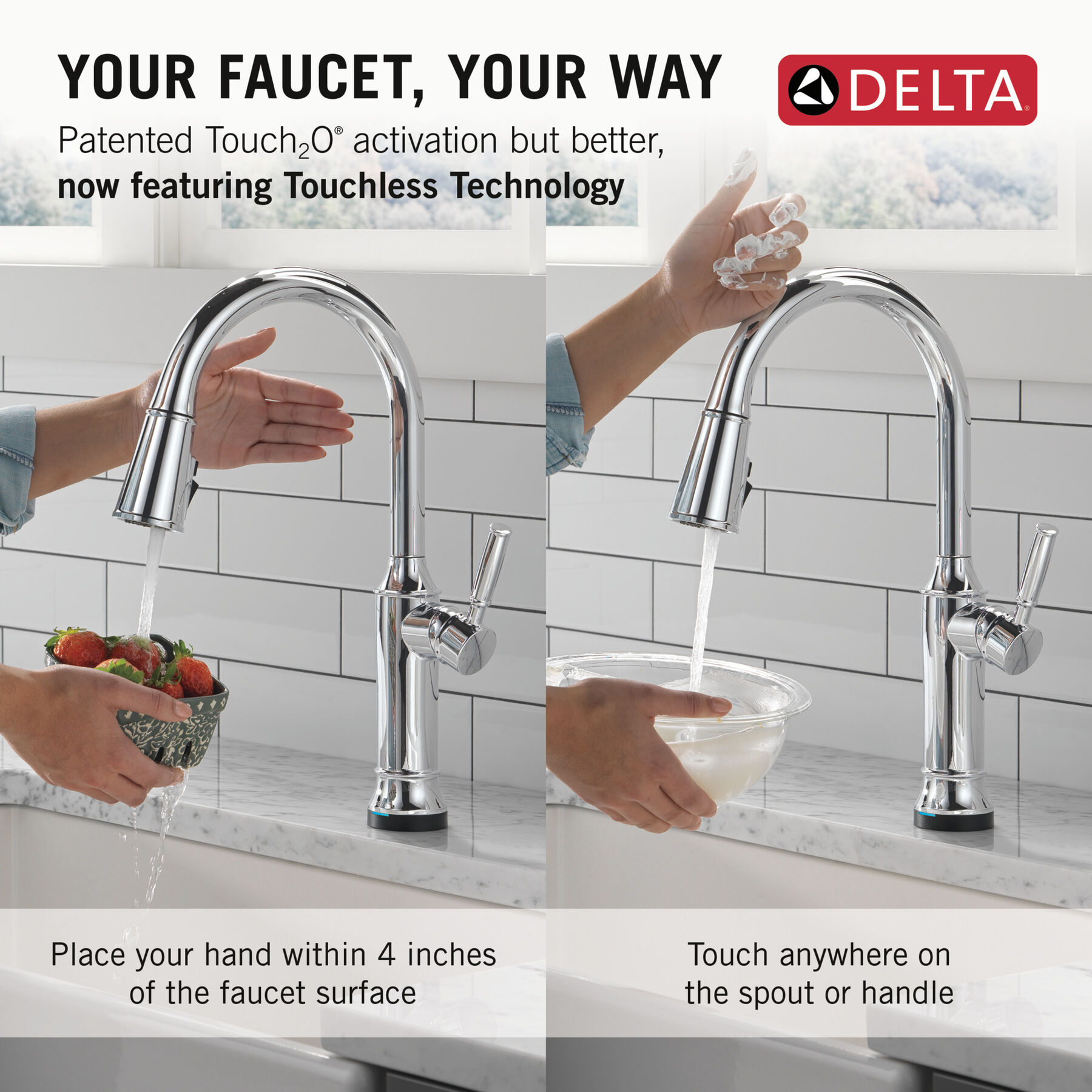 Pull-Down Kitchen Single Handle with Soap Dispenser Bundle