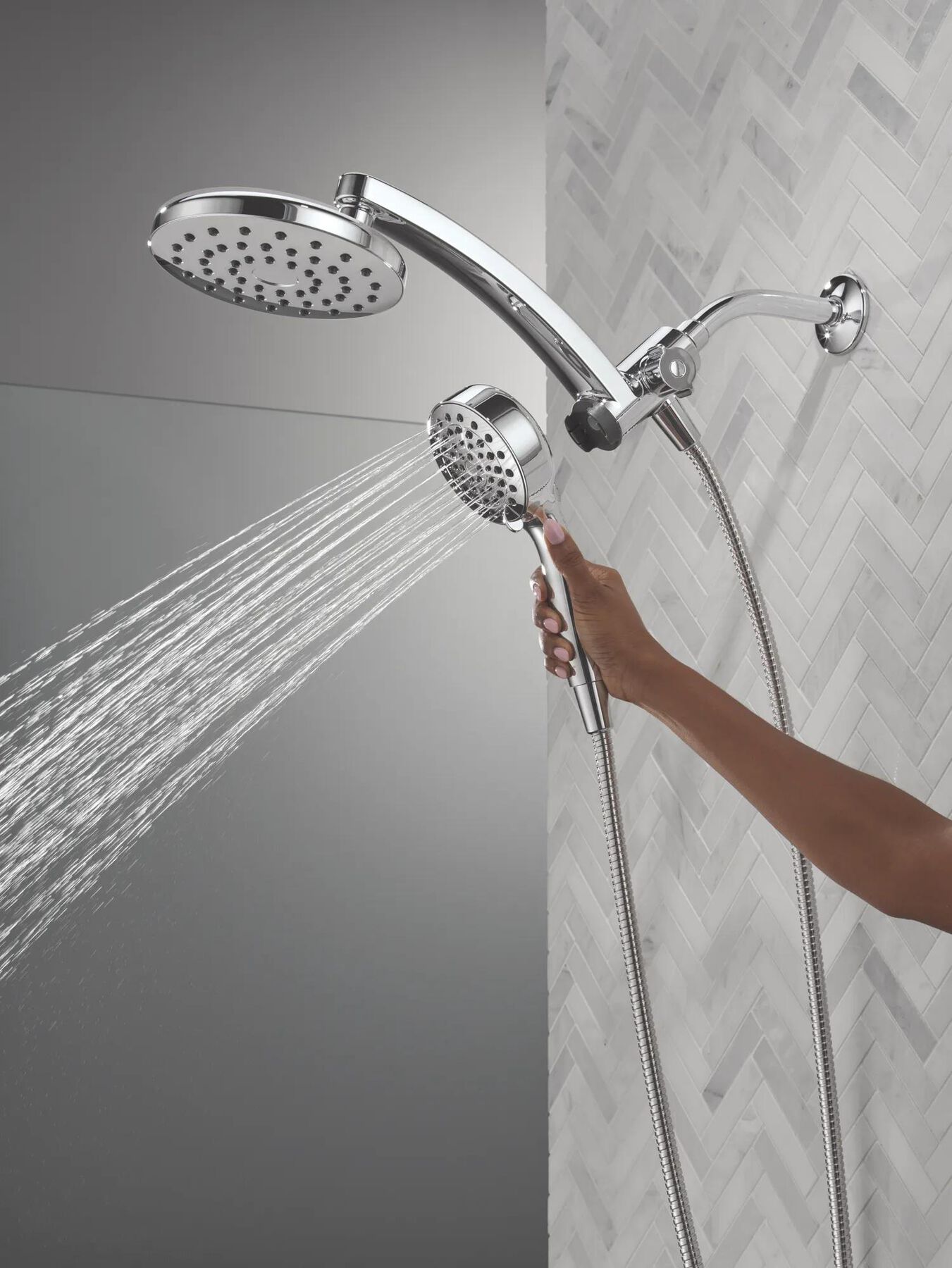 PivotPro&trade; 3-in-1 Combination Shower
