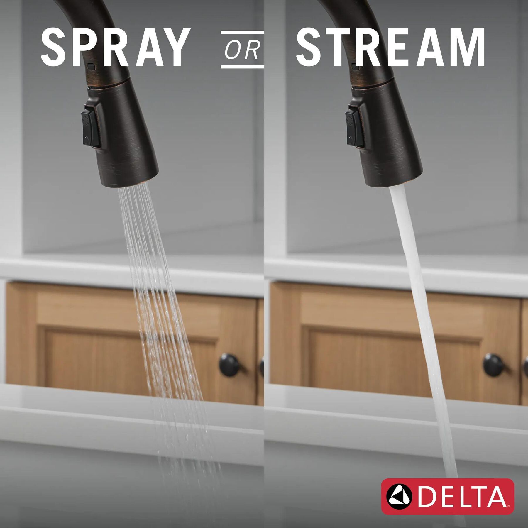 Touch<sub>2</sub>O&reg; Technology Kitchen Faucet with Touchless Technology