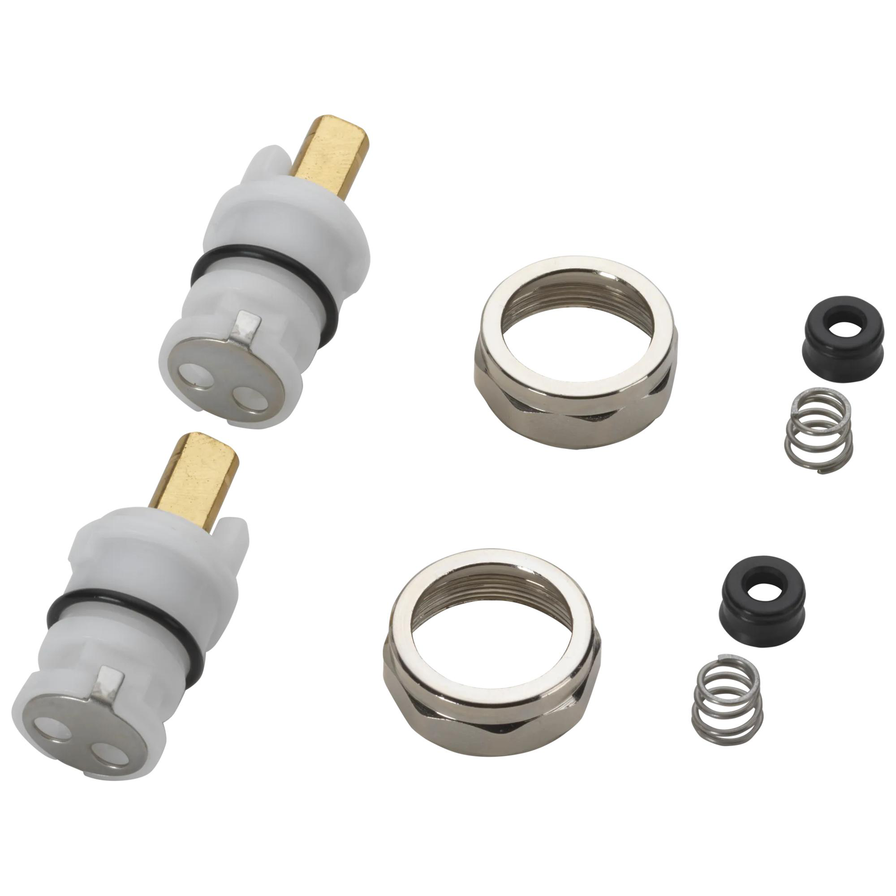 Stem Unit Assembly, Seat & Spring, Bonnet Nut & Washer