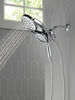 HydroRain&reg; 4-Setting Two-in-One Shower Head (Recertified)