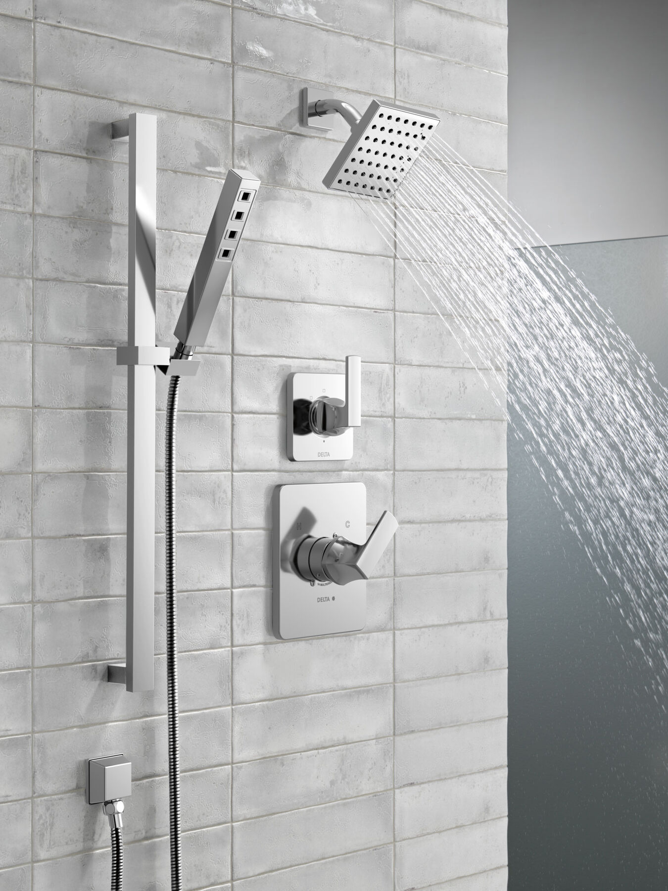 Square Wall Elbow for Hand Shower