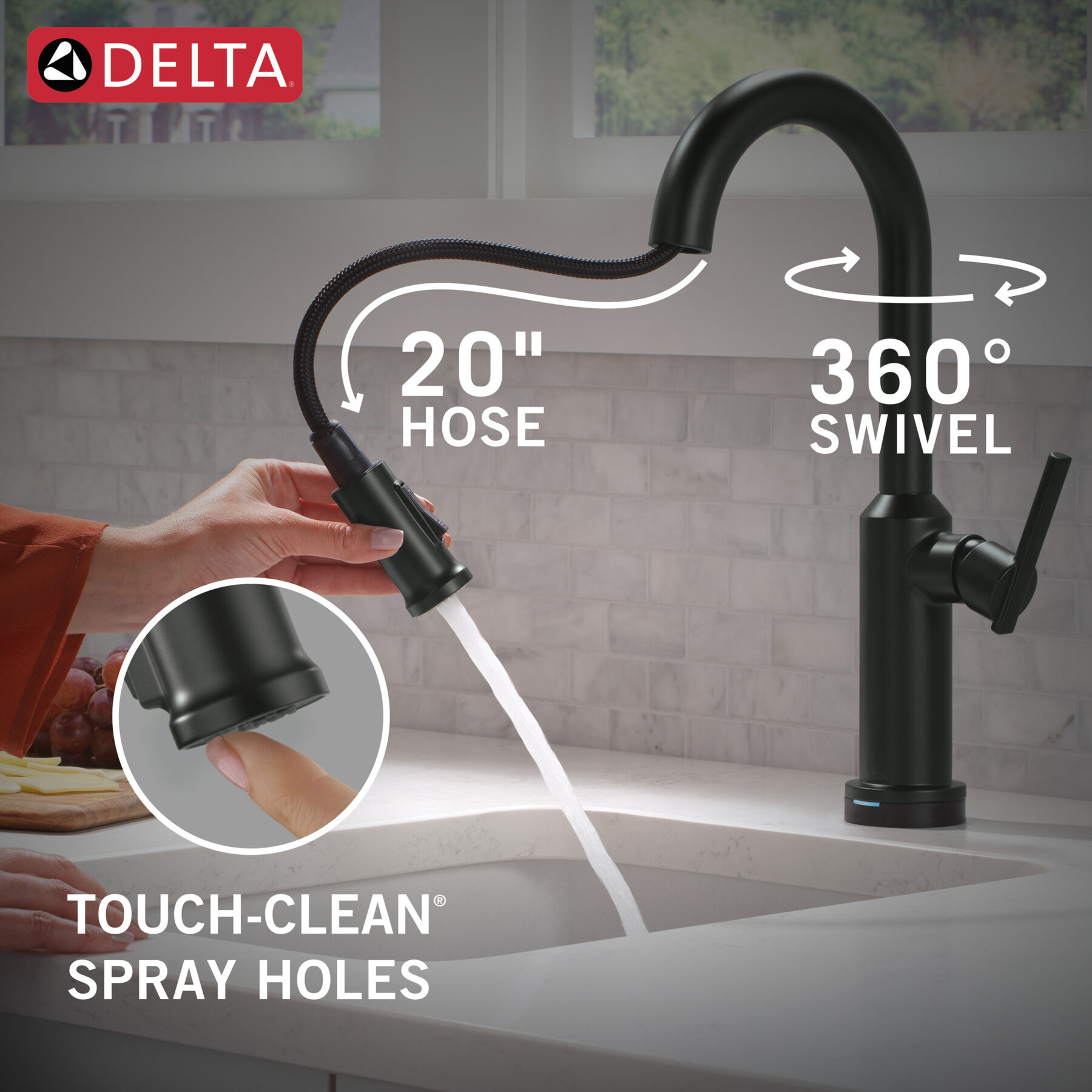 Touch2O&reg; Bar / Prep Faucet with Touchless Technology