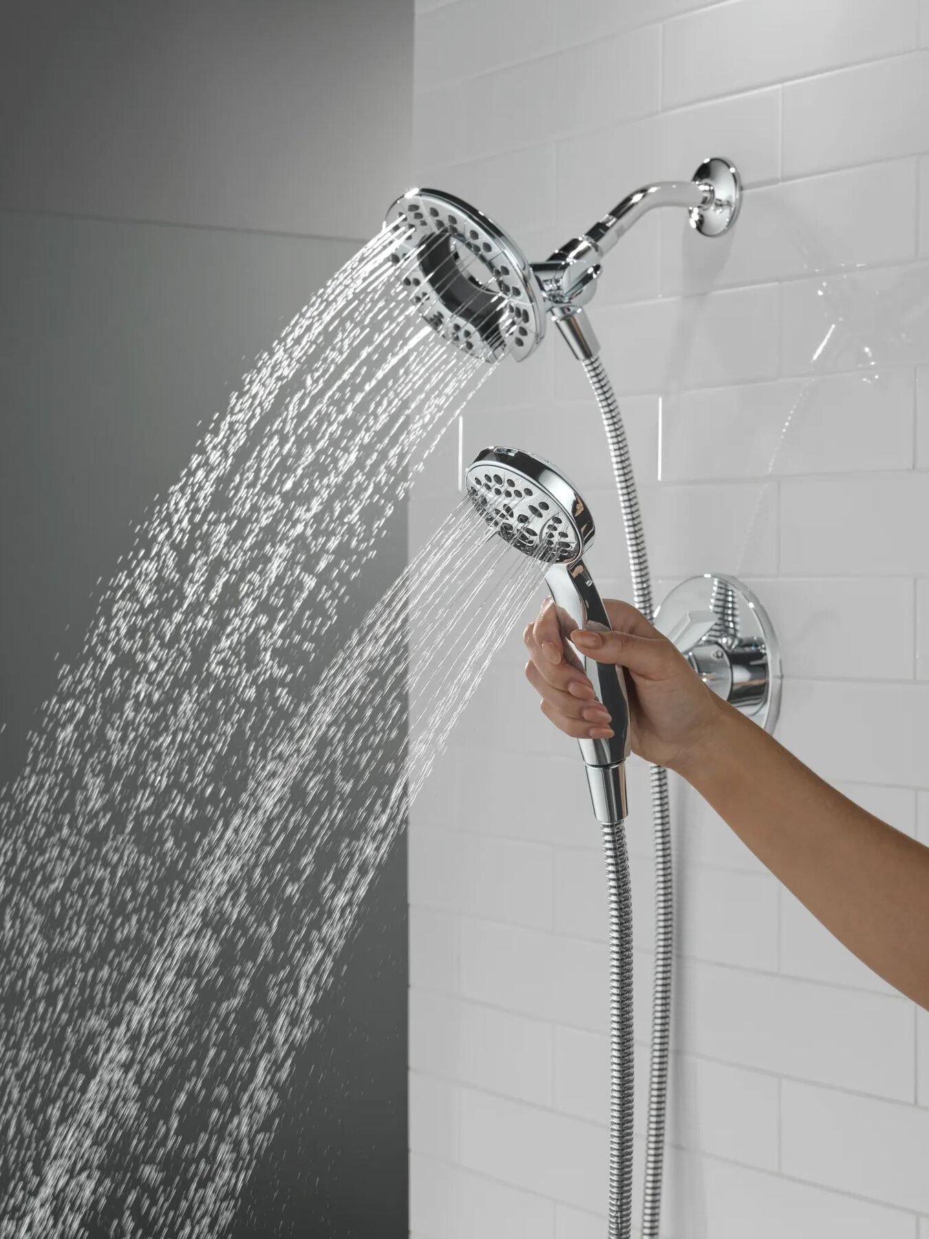 Shower Trim with High-Flow Rough Bundle