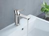 Single Handle Bathroom Faucet - Less Pop-Up