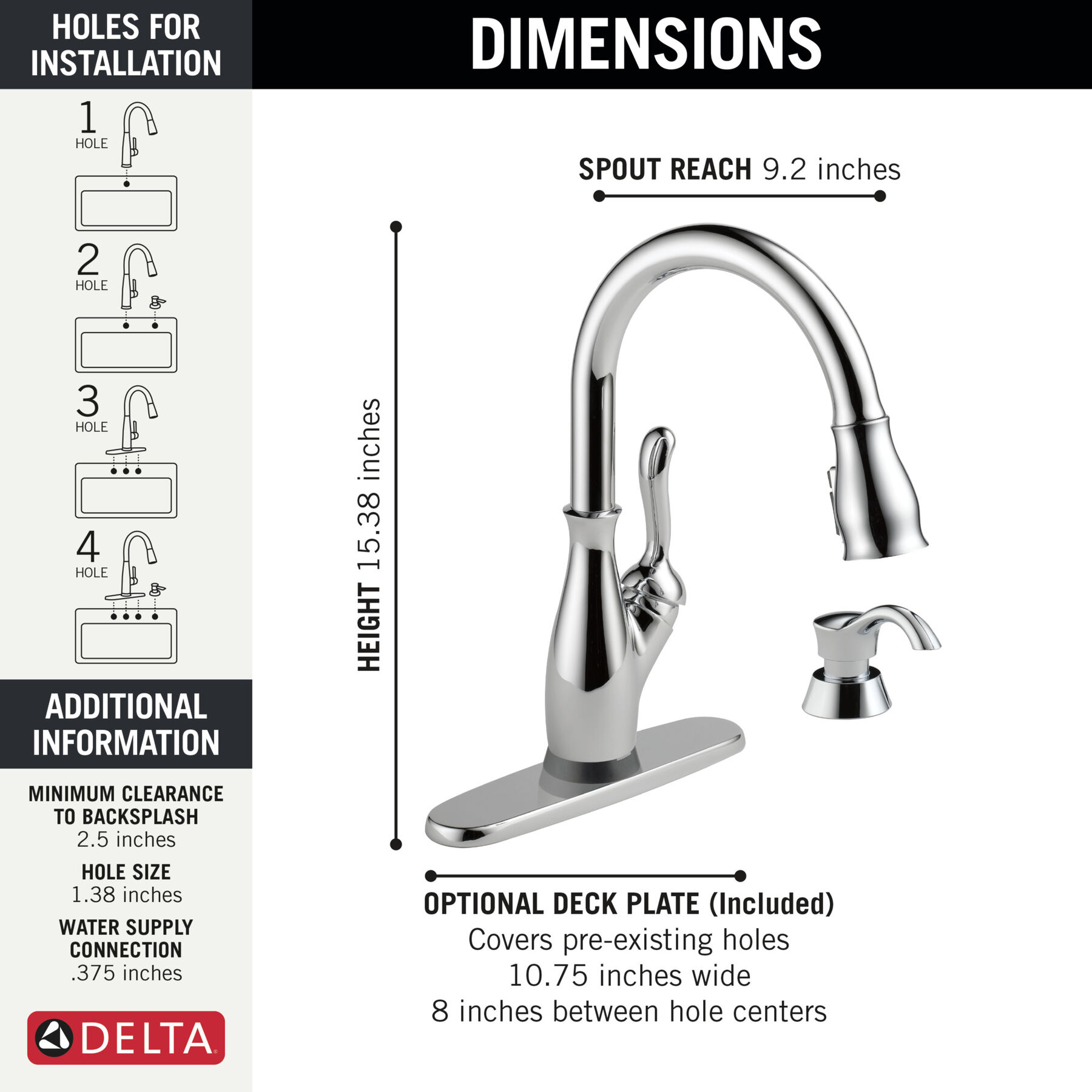 Touch2O&reg; with Touchless&trade; Pull-Down Kitchen with Soap Disp Bundle