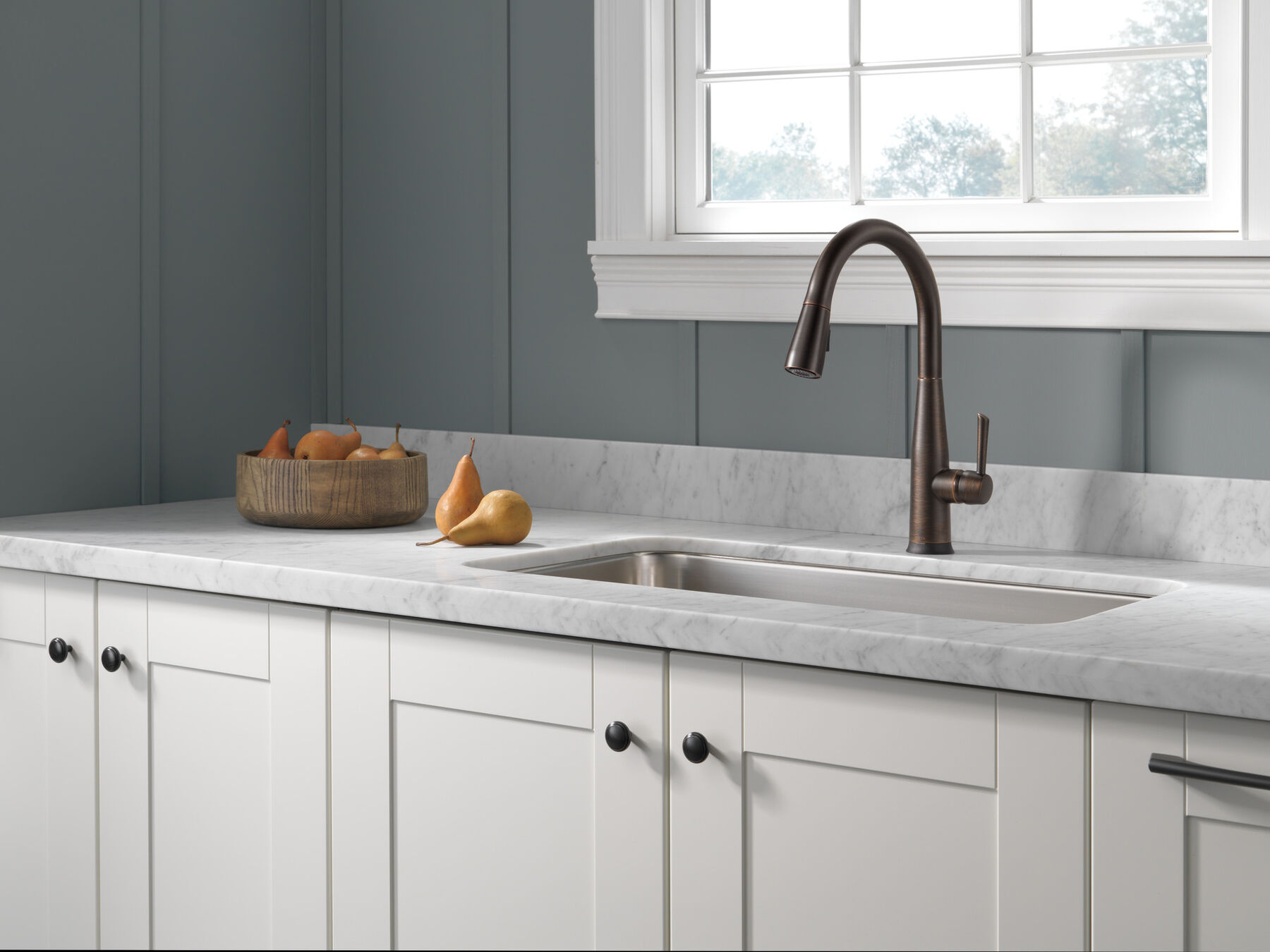 VoiceIQ&reg; Single Handle Pull-Down Faucet with Touch<sub>2</sub>O&reg; Technology