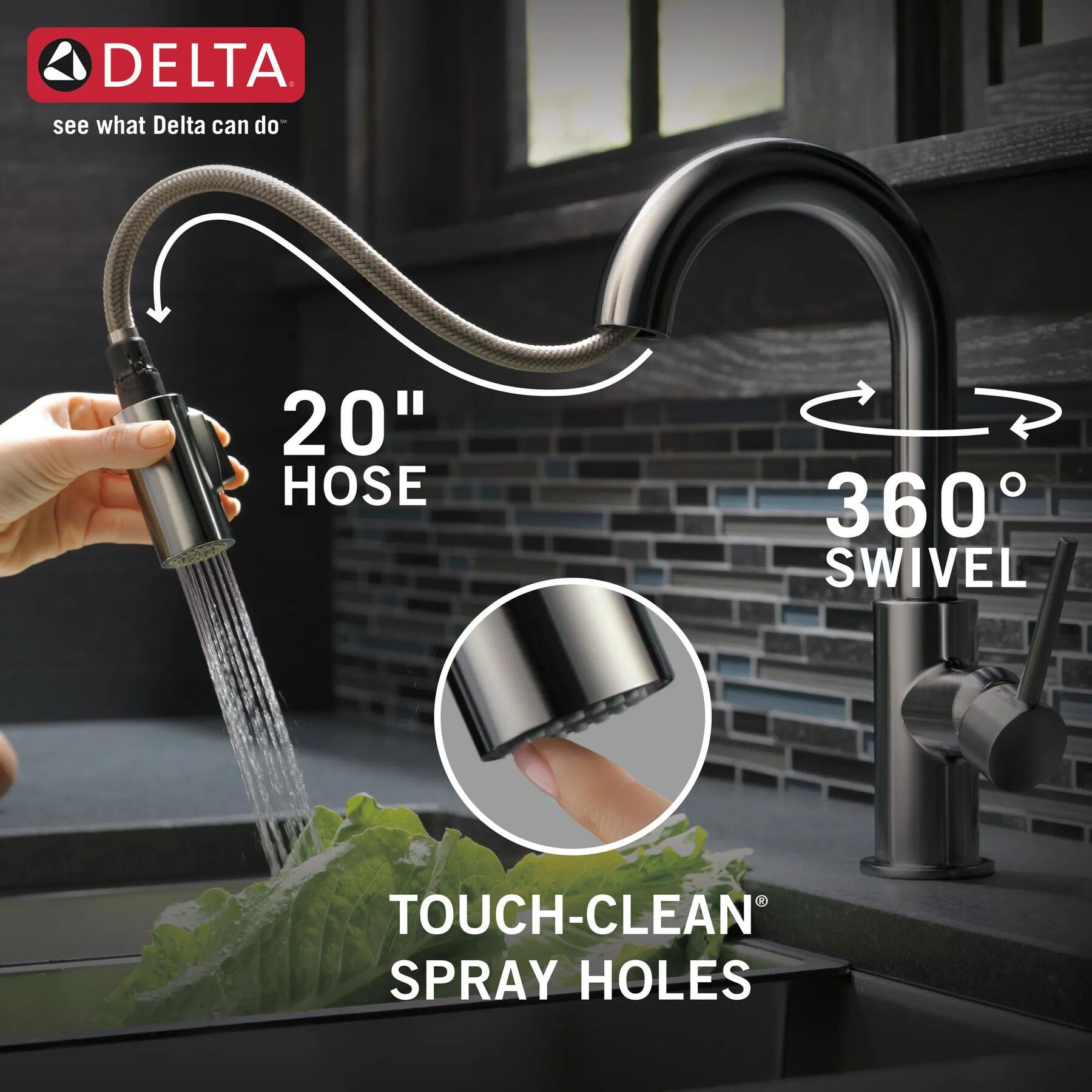 Single Handle Pull-Down Bar/Prep Faucet