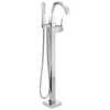 Single Handle Floor Mount Tub Filler Trim