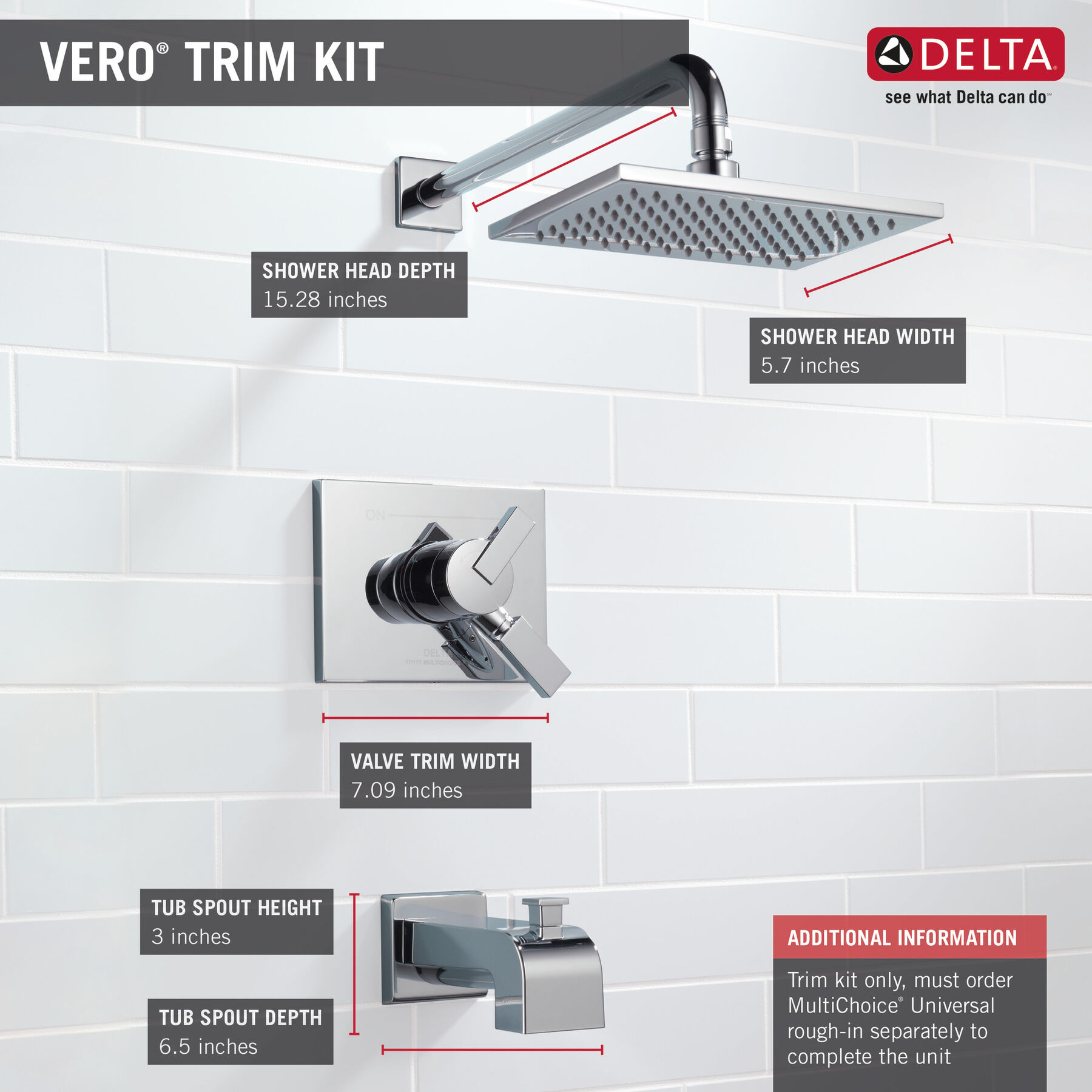 Monitor&reg; 17 Series Tub & Shower Trim