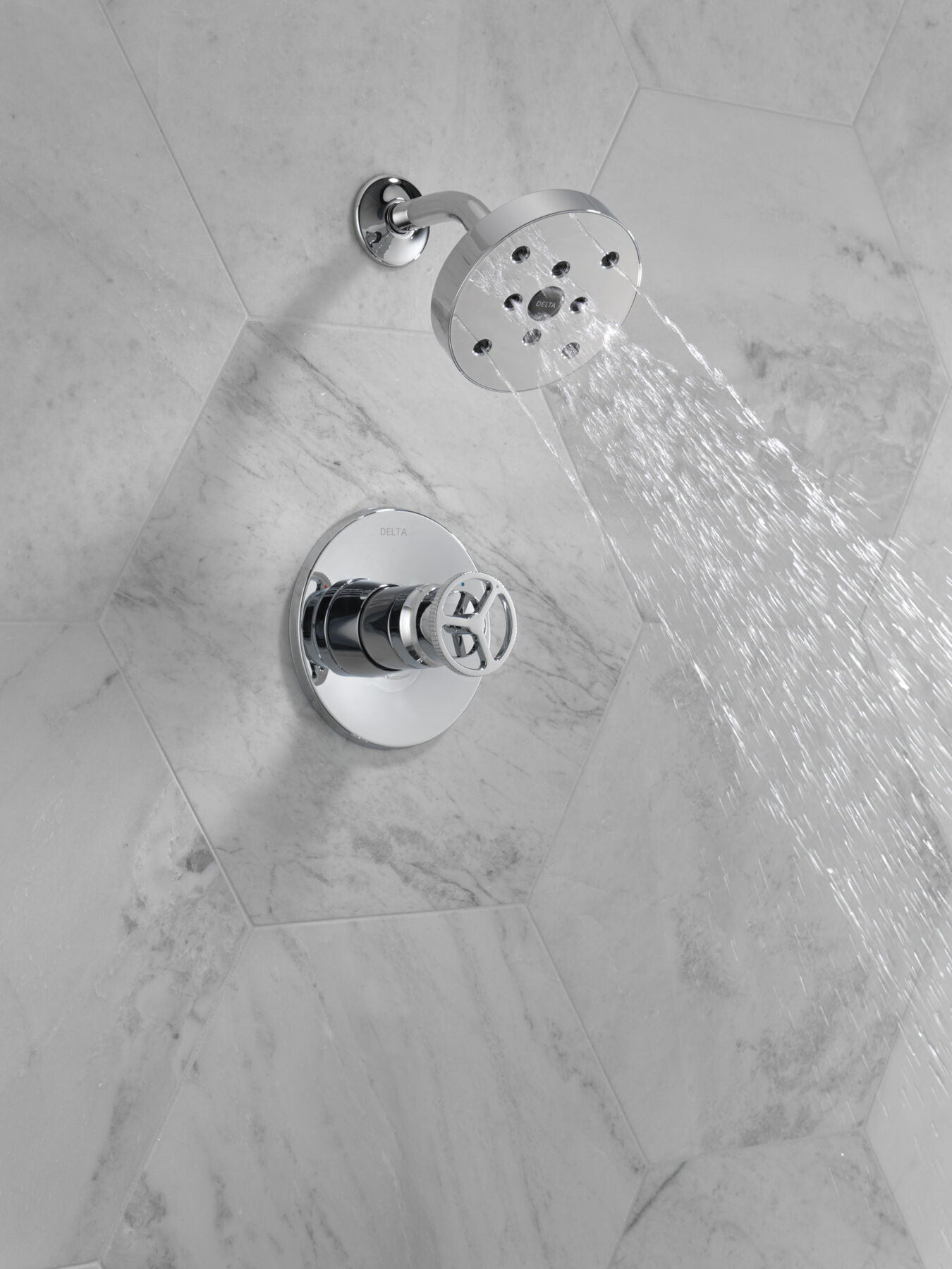 H<sub>2</sub>Okinetic&reg; Single Handle Shower Trim