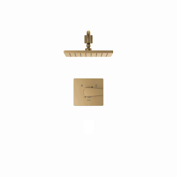 10" Square Raincan S/O & Monitor 14 Series Shower Trim (Recertified)