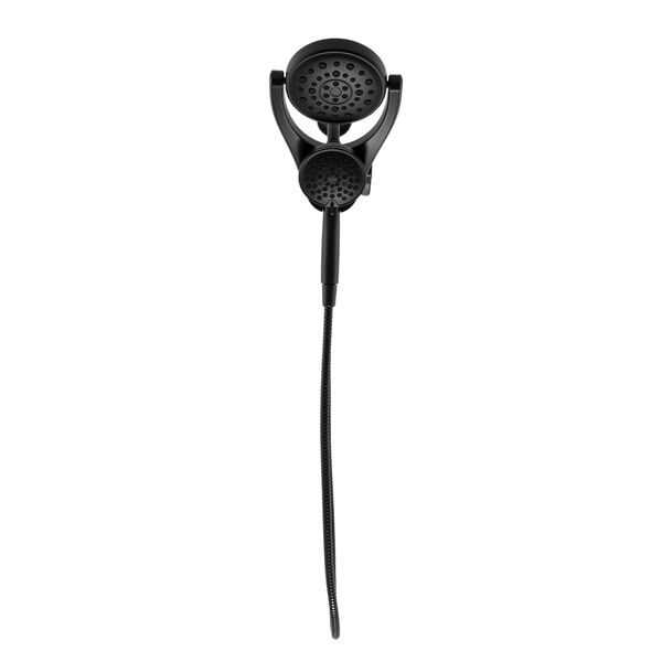 HydroRain&reg; 4-Setting Two-in-One Shower Head (Recertified)