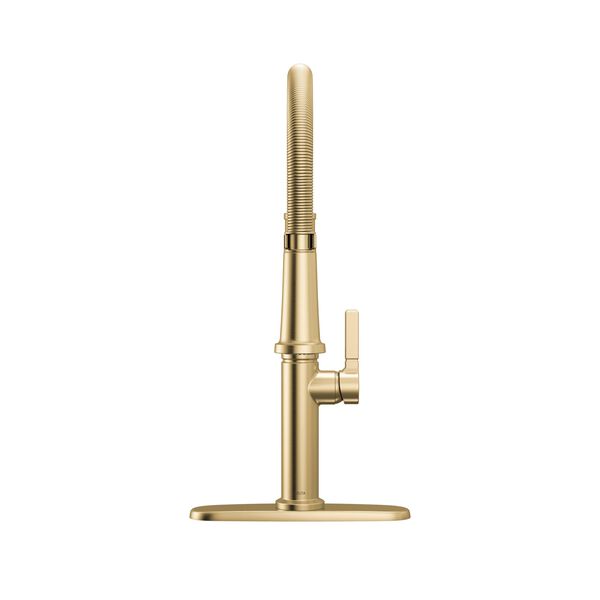Single Handle Pull-Down Spring Kitchen Faucet (Recertified)